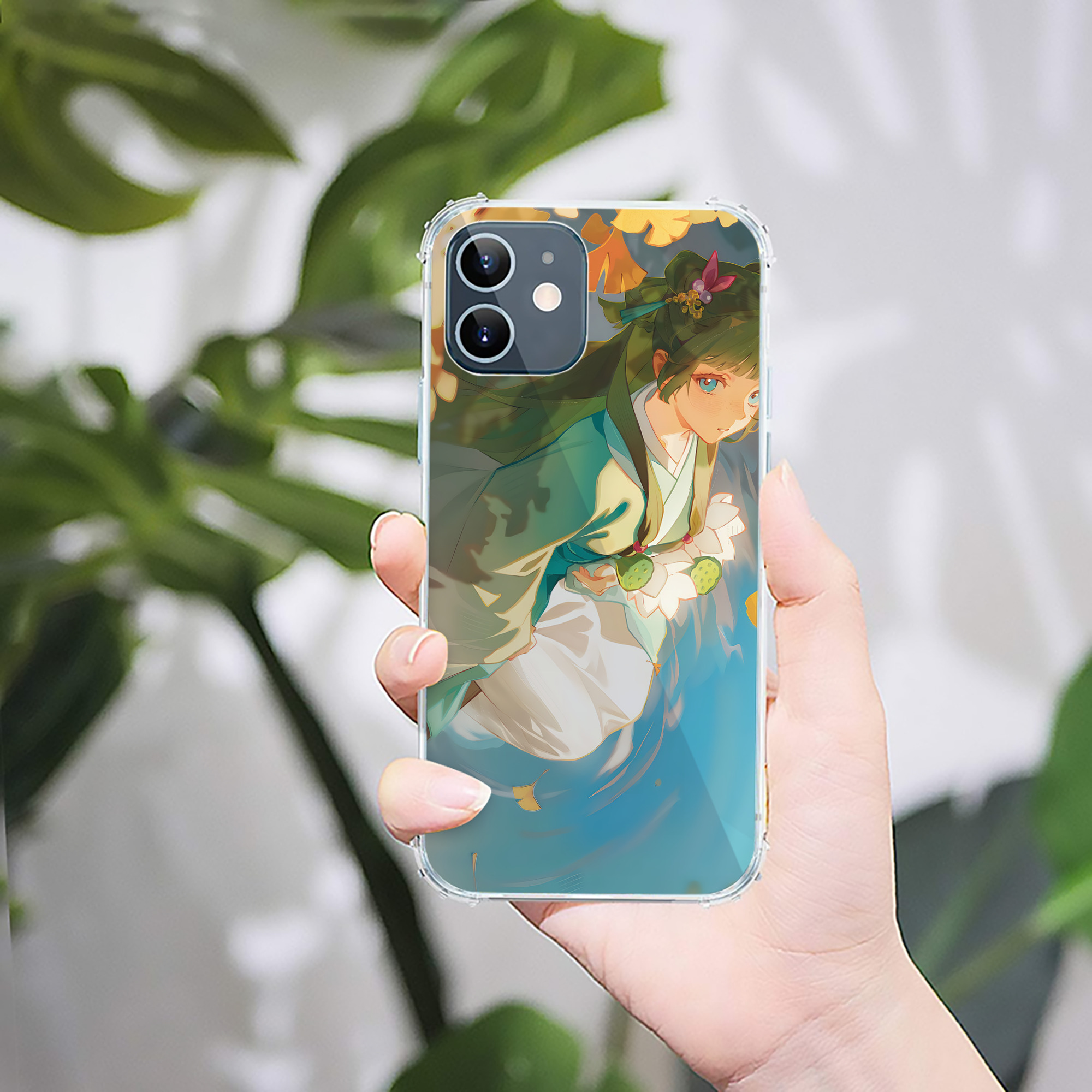 （画像用） 薬屋のひとりごと The Apothecary Diaries 【iPhone 12シリーズ対応】透明スマホケース（クリアソフトケース）